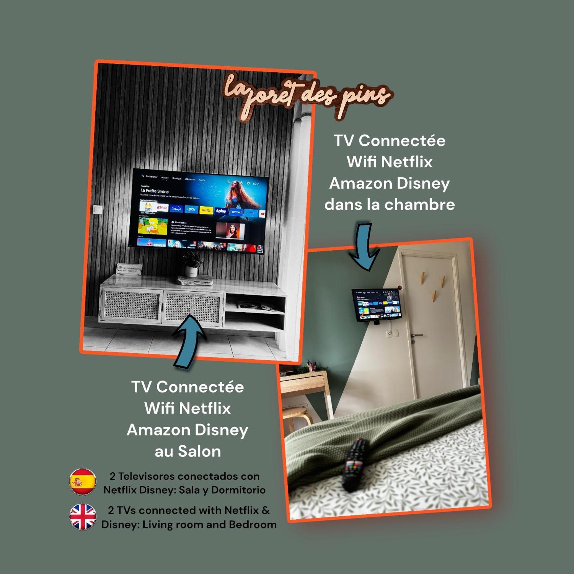 La Foret Des Pins - Free Check-In - Wifi - Parking Prive - Netflix - Draps & Serviettes Inclus Labenne Exterior foto